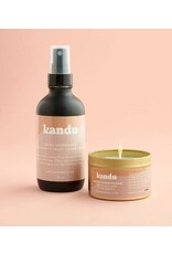 Trade roots Amber Sandalwood Room Spray and Candle Gift Set, India