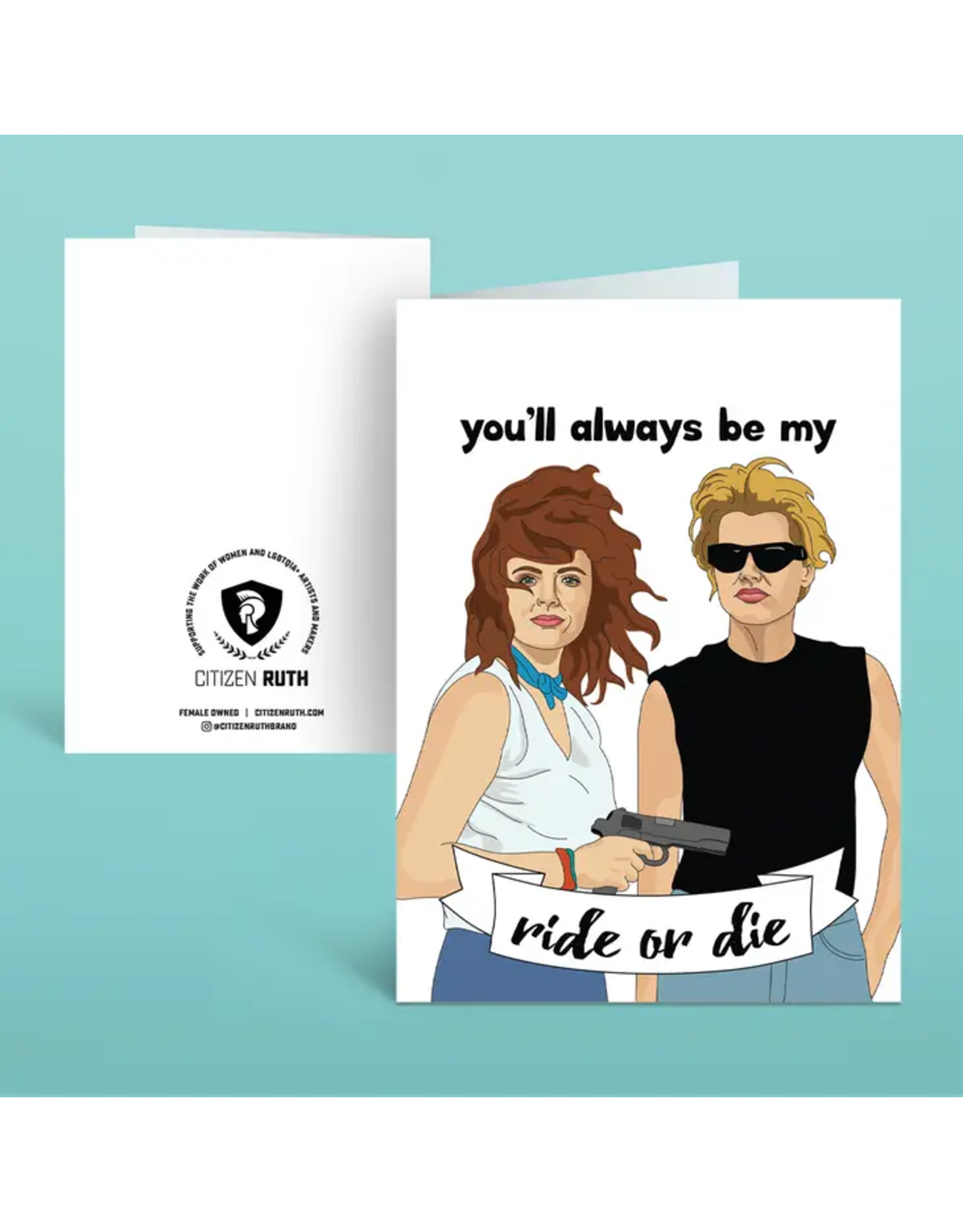 Trade roots Thelma and Louise Card