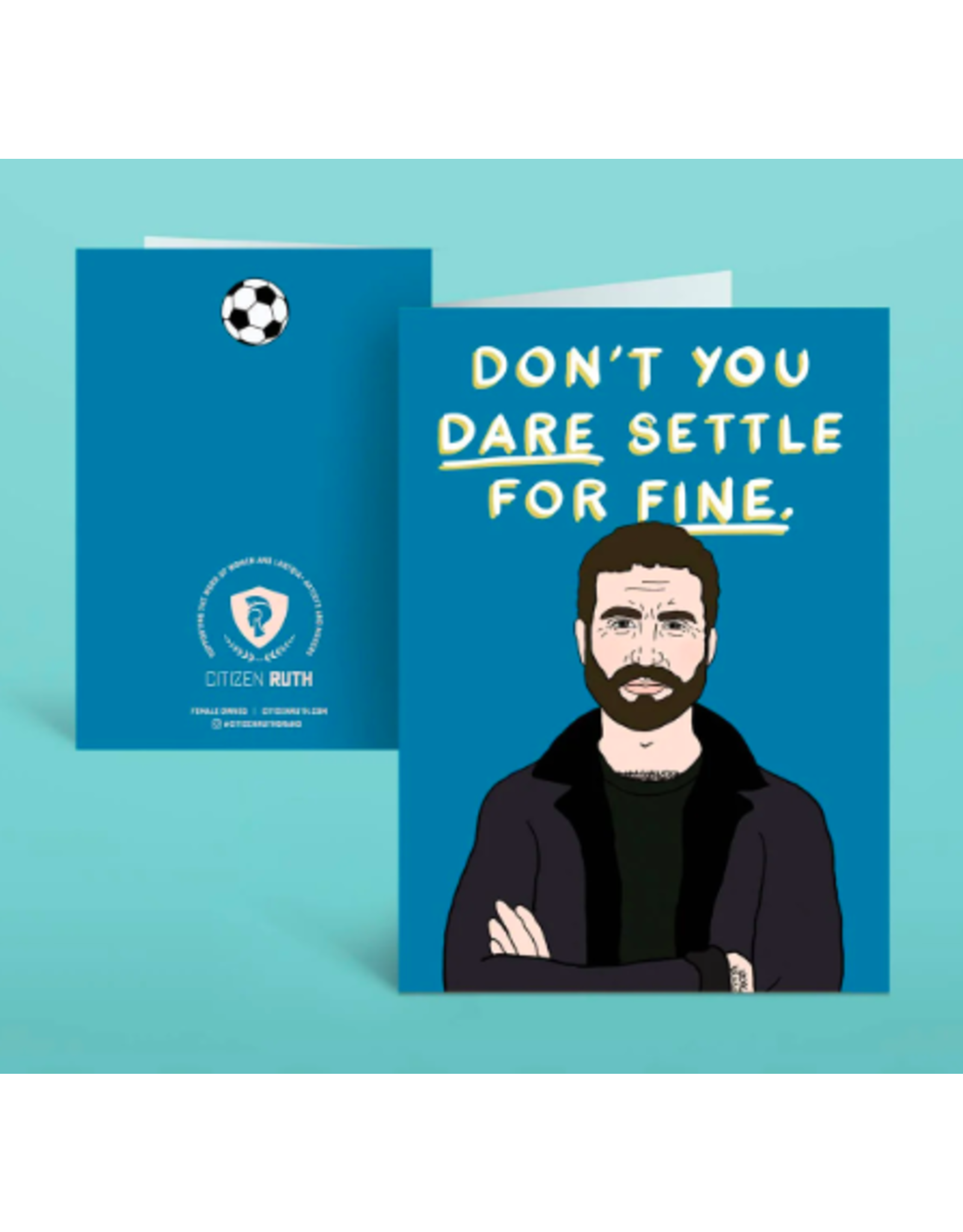 Trade roots Don't You Dare  Settle Card