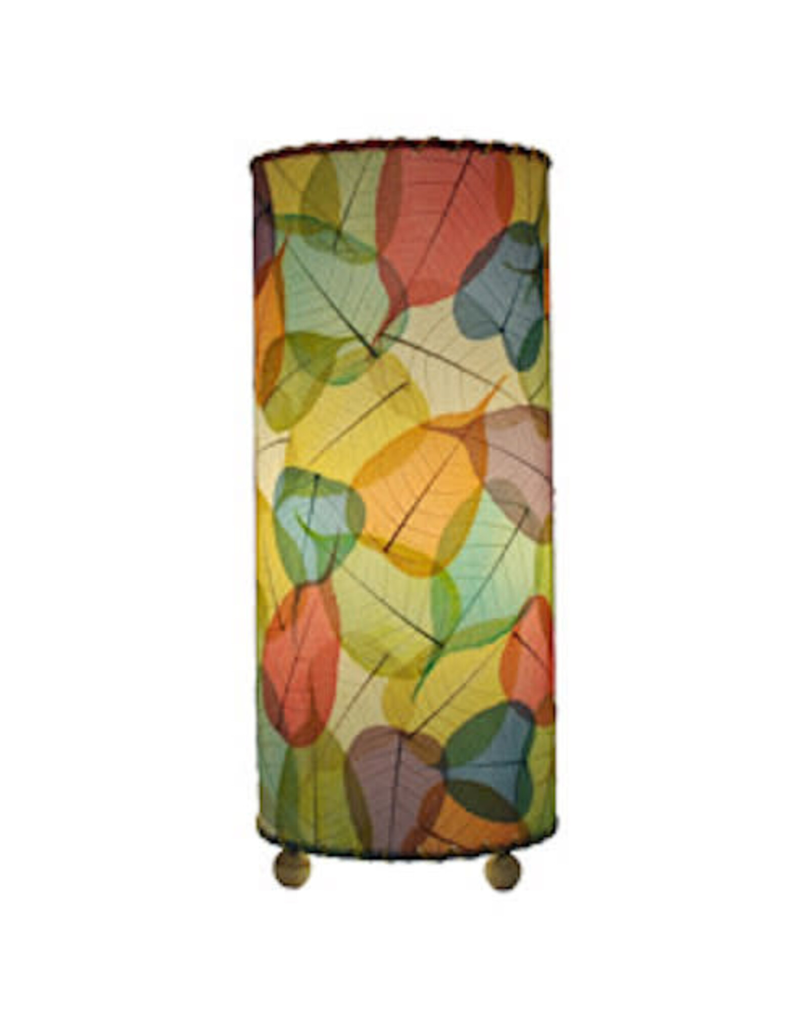 Trade roots Banyan Leaf Table Lamp, Multi, 17"  Philippines