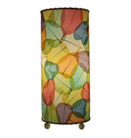 Trade roots Banyan Leaf Table Lamp, Multi, 17"  Philippines
