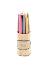 Trade roots Set of 10 Hand-Dipped Myrtle Wax Candles, Guatemala