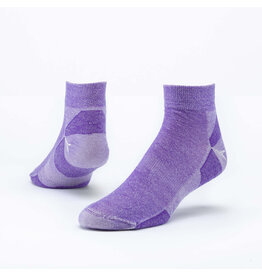 Wool Urban Ankle Socks, Purple