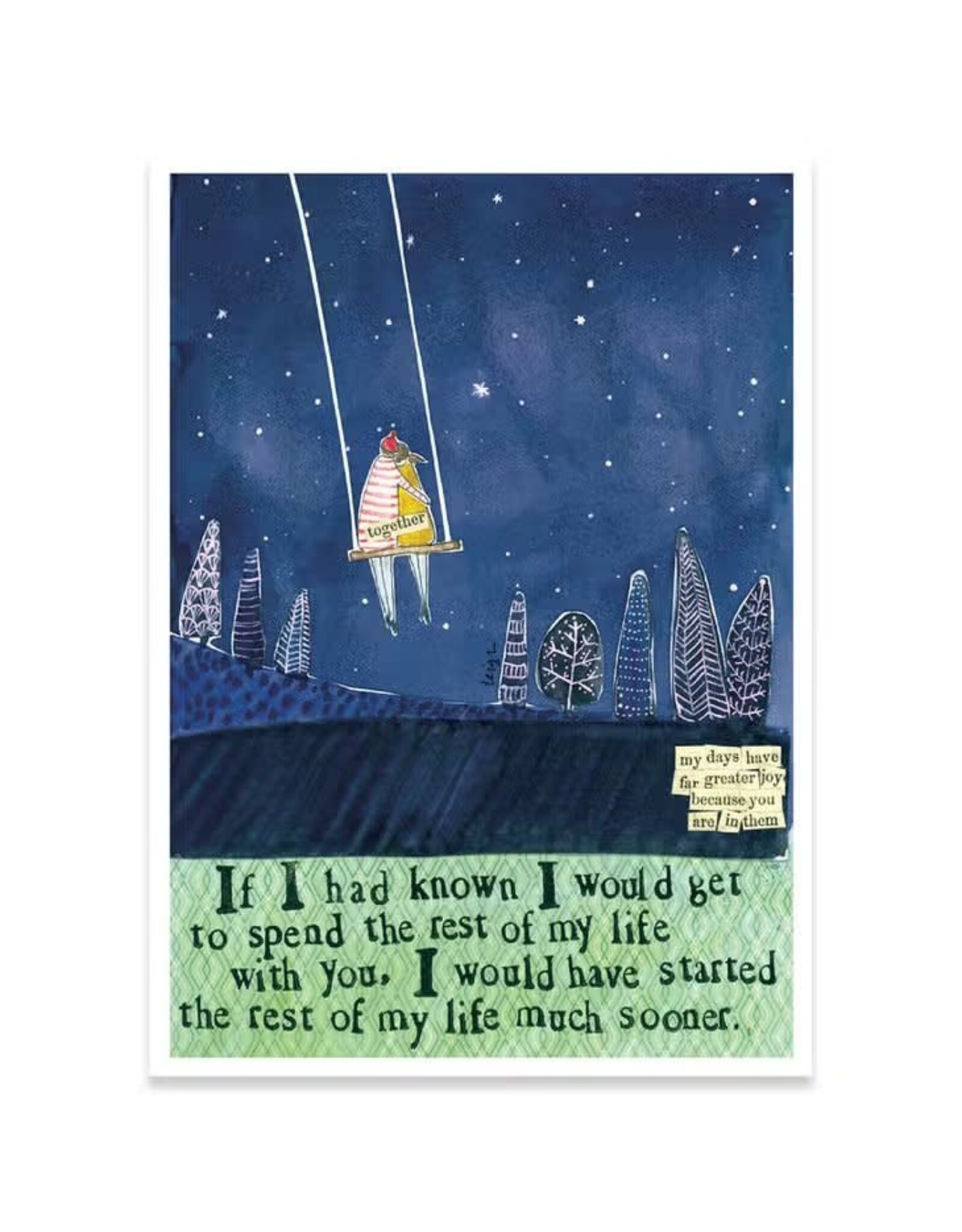 Started Much Sooner Card