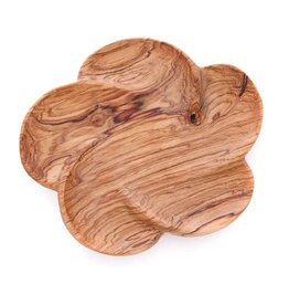 Trade roots Wild Olive Wood Petite Flower Dish, Kenya