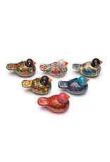 Trade roots Paradise Paper Mache  Box  Bird, India, Sold Singly