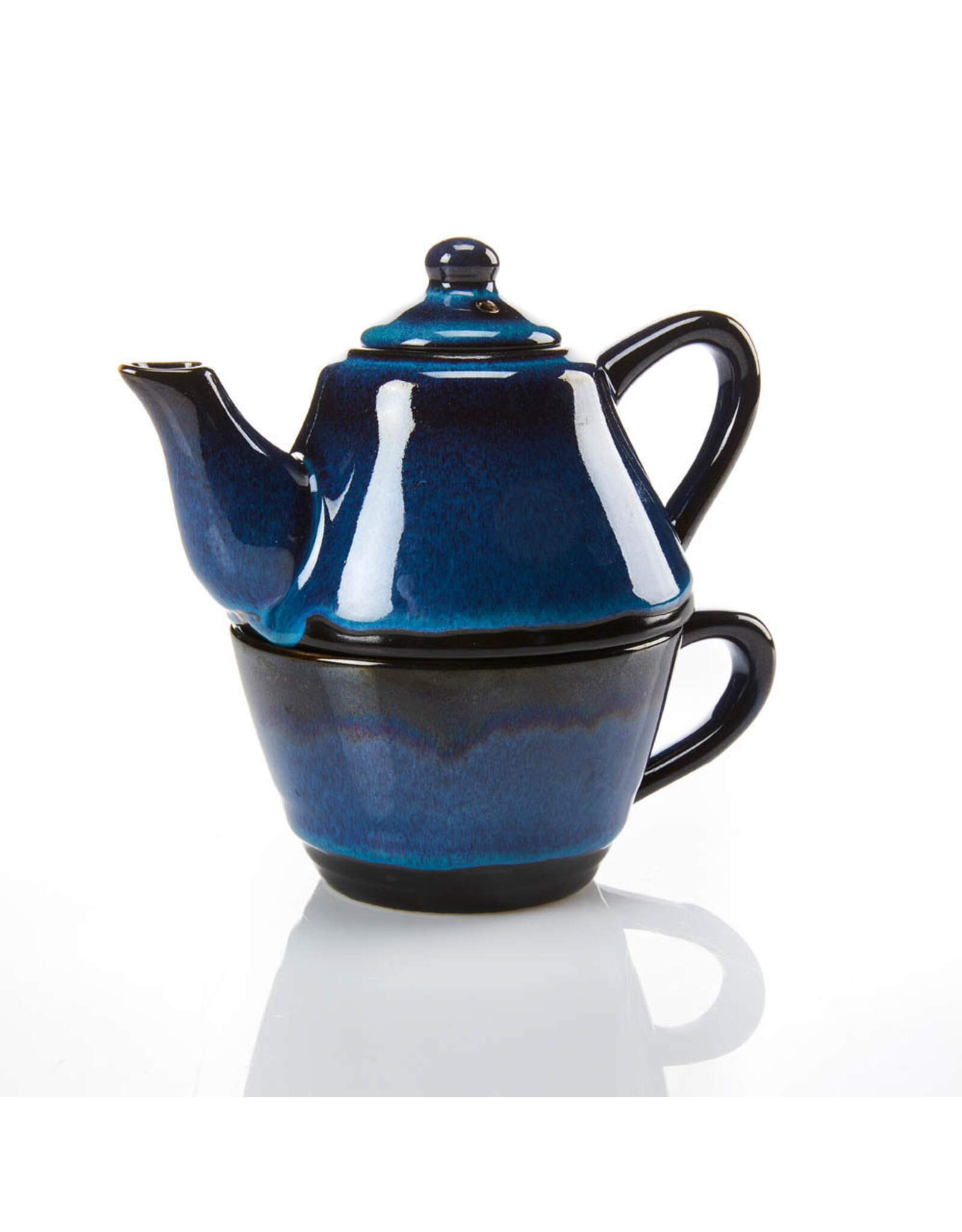 Lak Lake Tea Pot w/ Mug, Vietnam