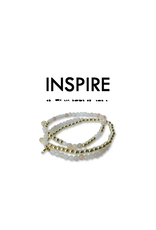 Trade roots Morse Code Stacking Bracelet, Thailand Inspire