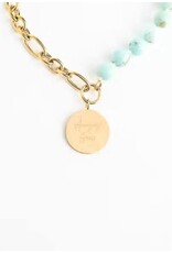 Amazing Grace Turquoise & Chain Necklace, Asia
