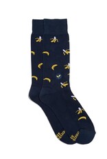 Socks That Plant Trees, Navy Bananas