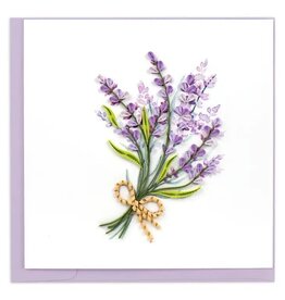 Trade roots Lavender Quilling Card, Vietnam