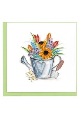 Trade roots Happy Gardening Quilling Card