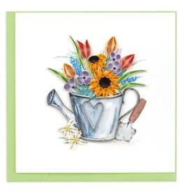 Trade roots Happy Gardening Quilling Card