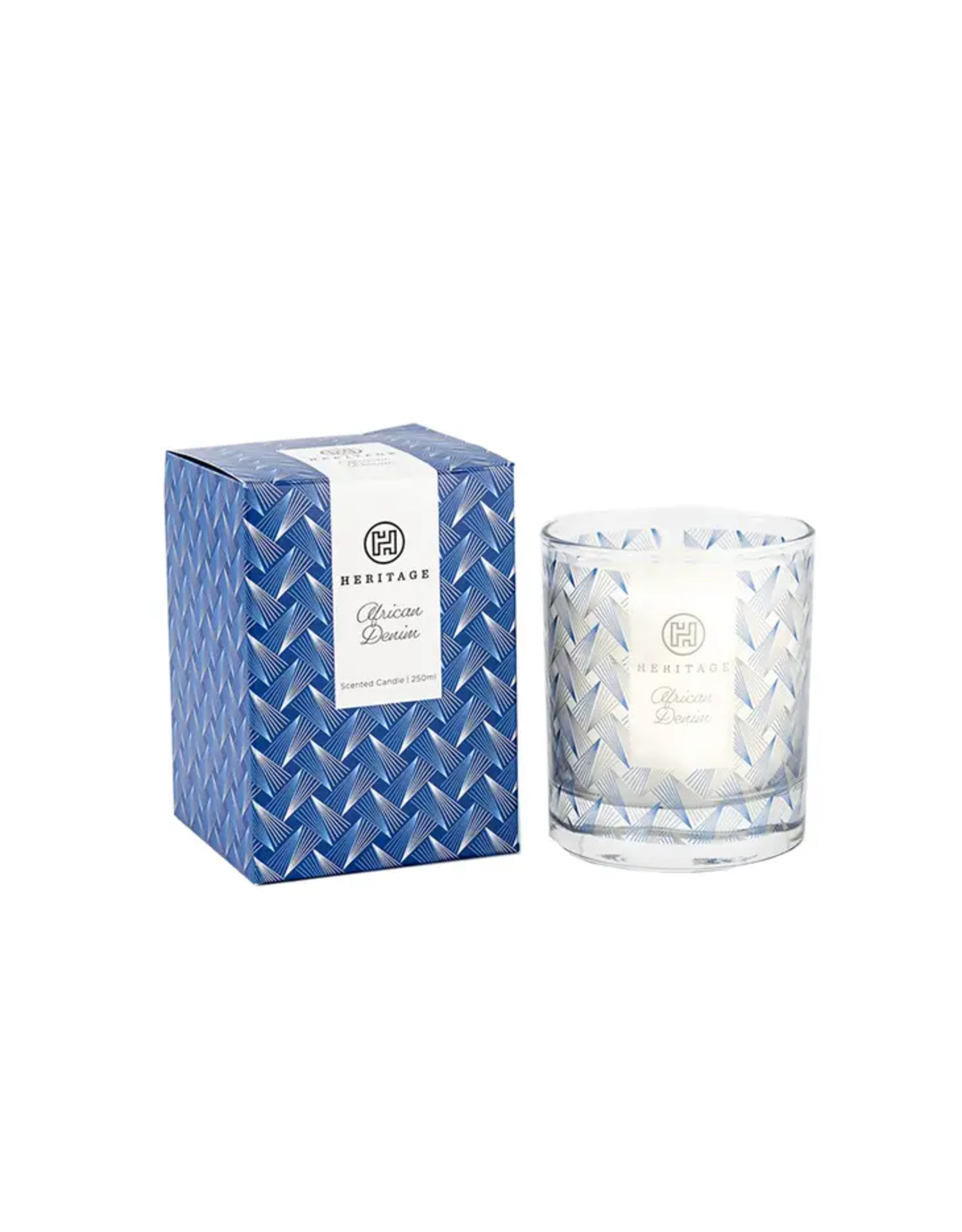 African Denim Scented Candle, S. Africa