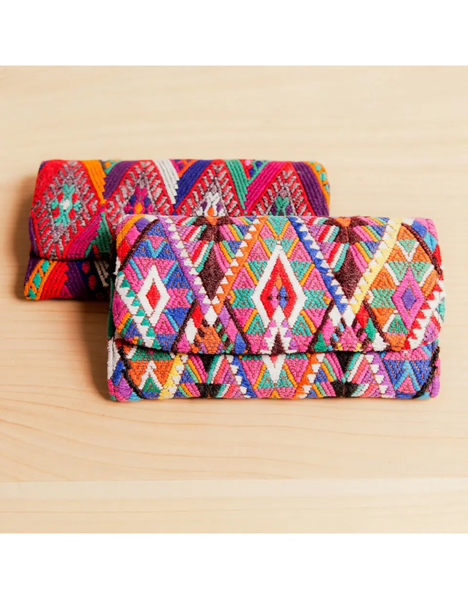 Huipil Wallet Clutch, Guatemala