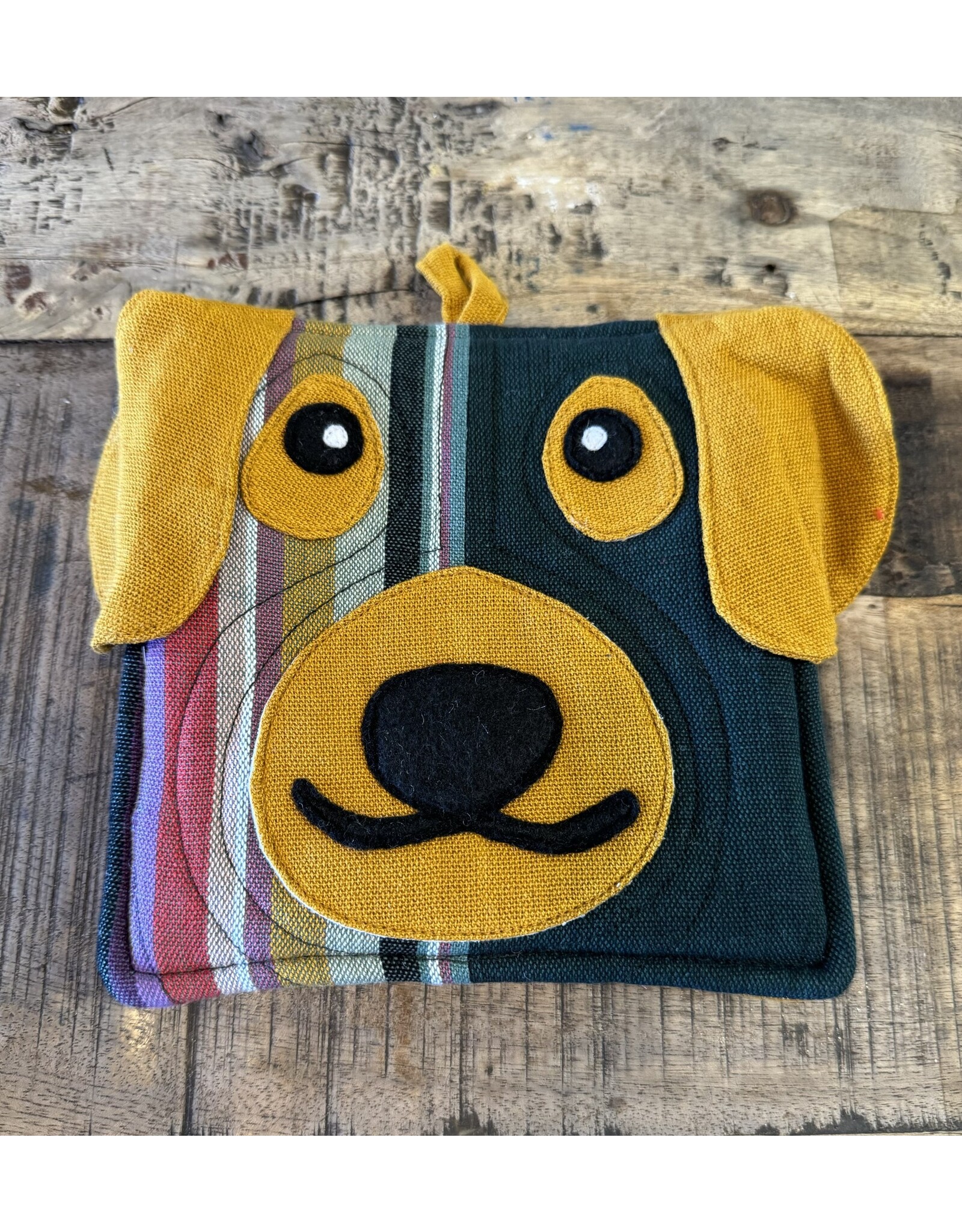 Cat and Dog, Pot Holder, Guatemala