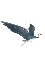 Tulia's Blue Heron Flying Bird Mobile