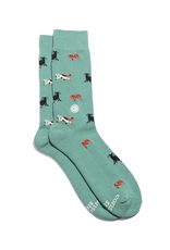 Socks that Protect Cats, Teal