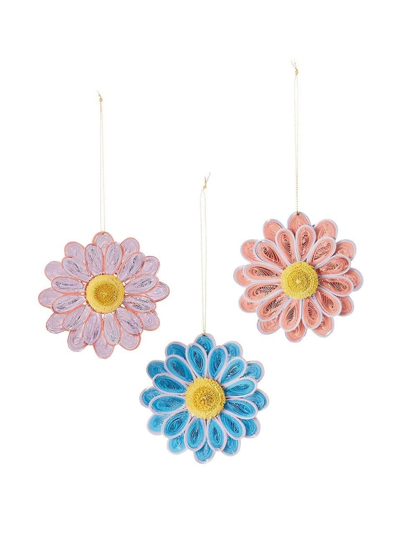 Quilled Daisy Ornaments , Vietnam
