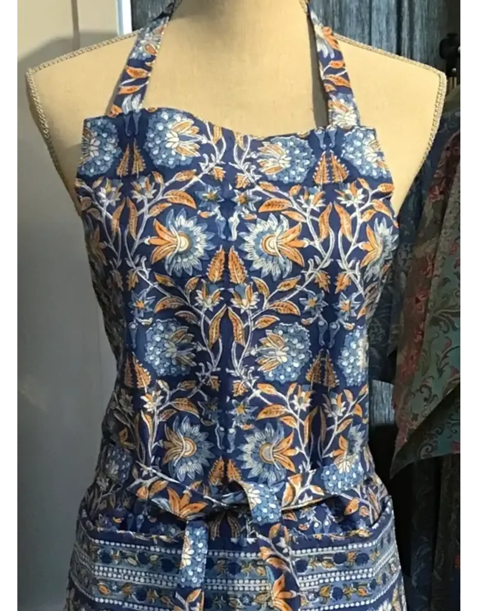 Apron Sarah Blue, India