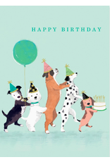 Dog Conga | Birthday Card