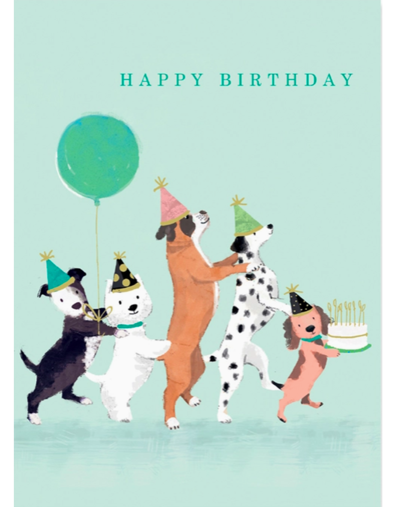 Dog Conga | Birthday Card