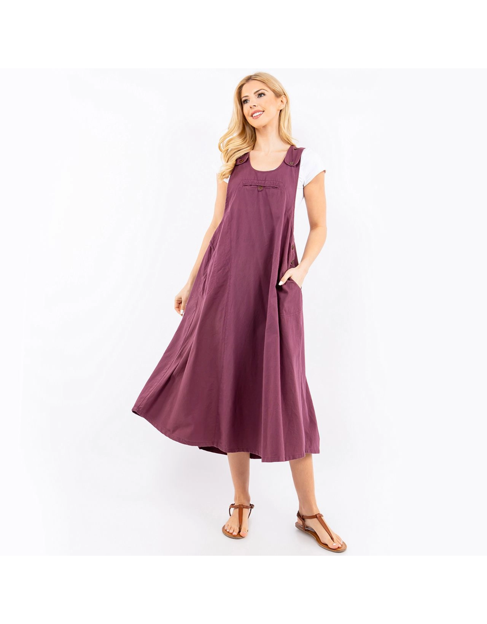 Overall cotton dress hotsell