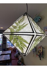Mulberry Paper Lantern Hanging, Laos (w/ Light Kit), Laos
