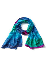 Kalyani Twilight Silk Scarf, India
