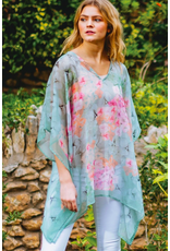 Trade roots Kumari Cupro Tops,  Sage & Rose, O/S, India