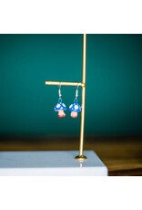 Mushroom Earrings, Guatemala