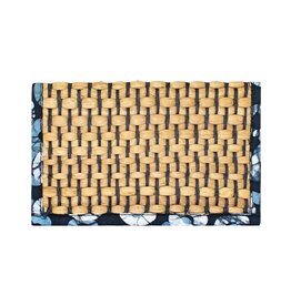 Hyacinth Card Wallet: Rings, black Ghana