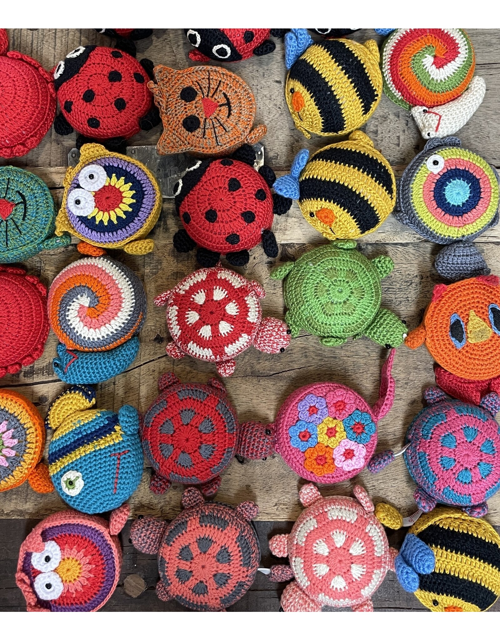 Trade roots Assorted Hand Crocheted Measuring Tapes, Vietnam