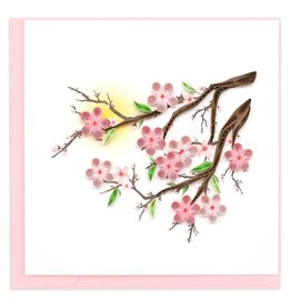 Trade roots Cherry Blossoms Quilling Card, Vietnam