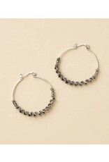 Rani Silver Hoop Earrings, India