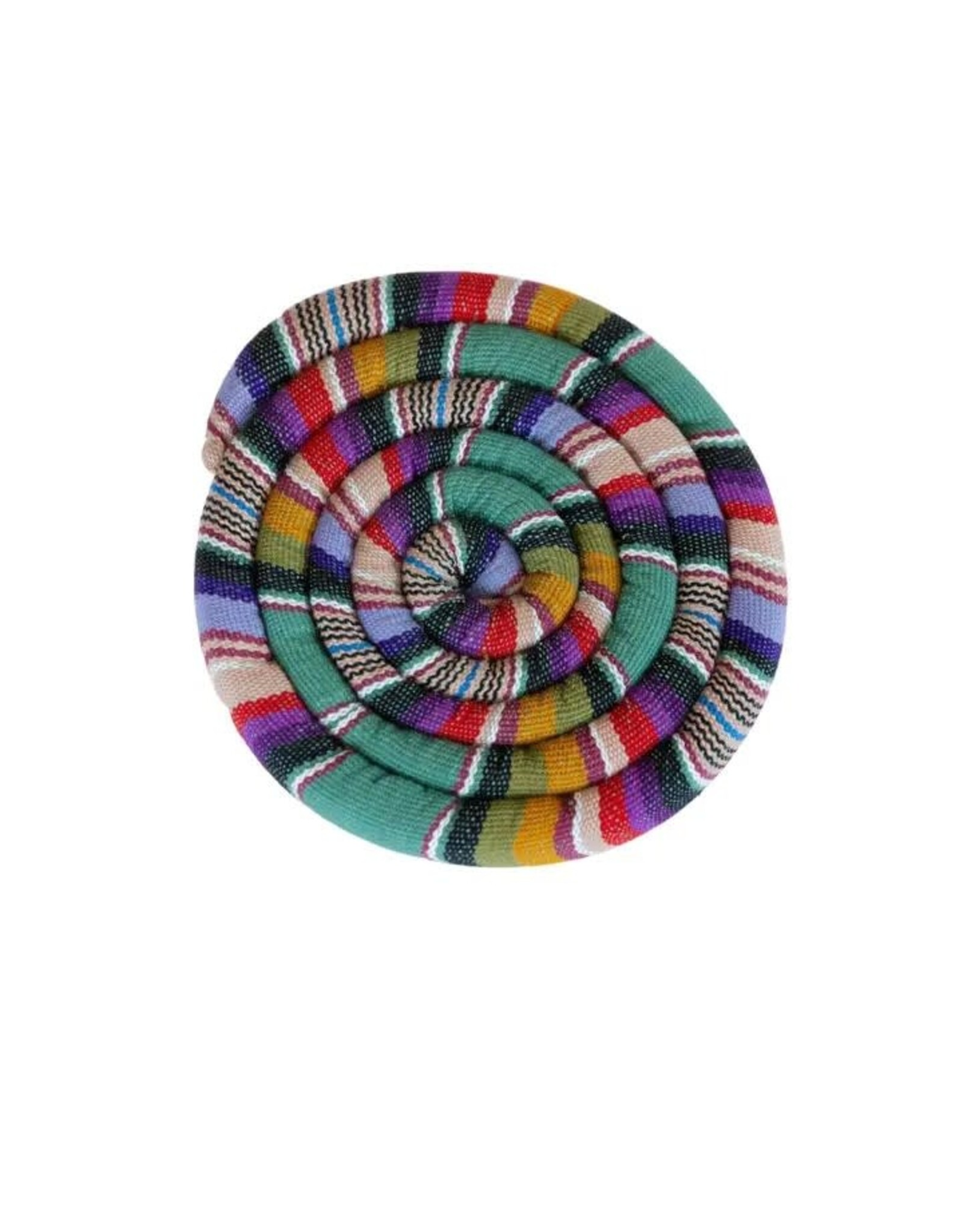 Large Spiral Spiced Heatable Trivet, Guatemala Gaia