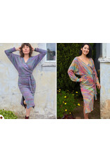 V neck sweater dress, o/s