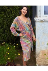 V neck sweater dress, o/s