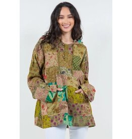 Cotton Patchwork Hoodie, Nepal