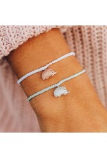 Trade roots Pura Vida, Hedgehog Charm on Winter Fresh Bracelet