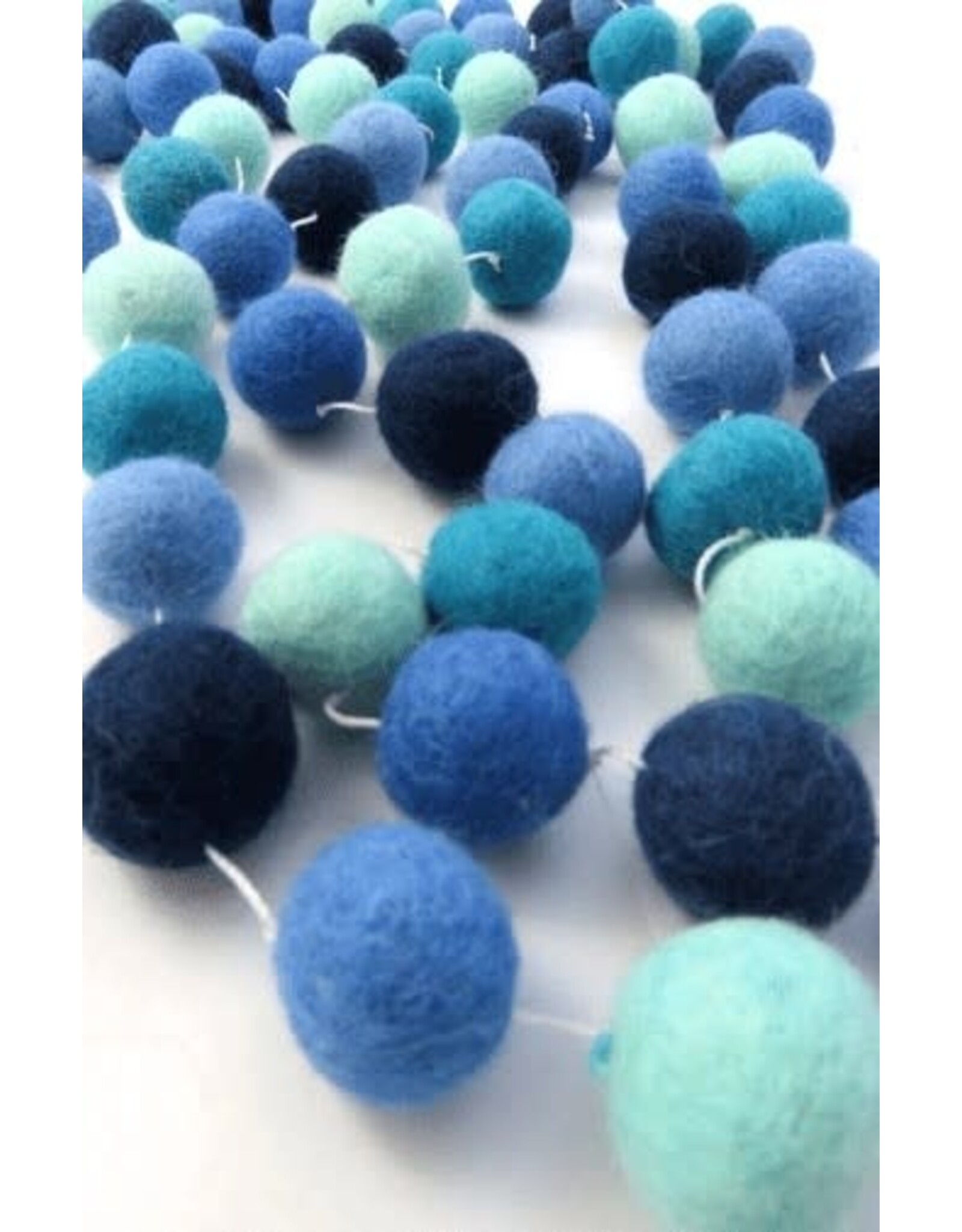 Felt Ball Garland, Nepal