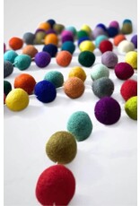 Felt Ball Garland, Nepal
