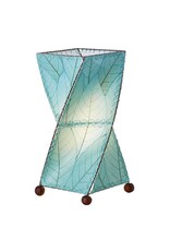Trade roots Twist, Sea Blue Lamp, Philippines Trade roots Twist, Sea Blue Lamp, Philippines