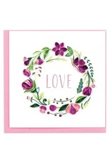 Trade roots Love Wreath Quilling Card, Vietnam