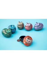Trade roots Paradise Paper Mache Box  Cat, India, Sold Singly
