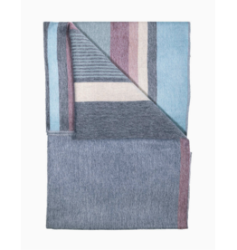 Trade roots Alpaca Throw - Blue Bird, Ecuador