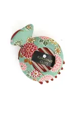 Trade roots Circle Kimono Clip, Small, Thailand