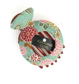 Trade roots Circle Kimono Clip, Small, Thailand