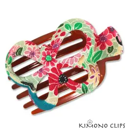 Trade roots Large Butterfly Kimono Clip, Thailand