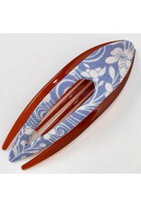 Arch 2 Tone Kimono Clip, Wedgwood, Medium, Thailand